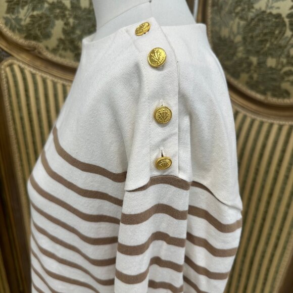 Rag & Bone Bardot Striped Long Sleeve Breton Shirt - Picture 4 of 7